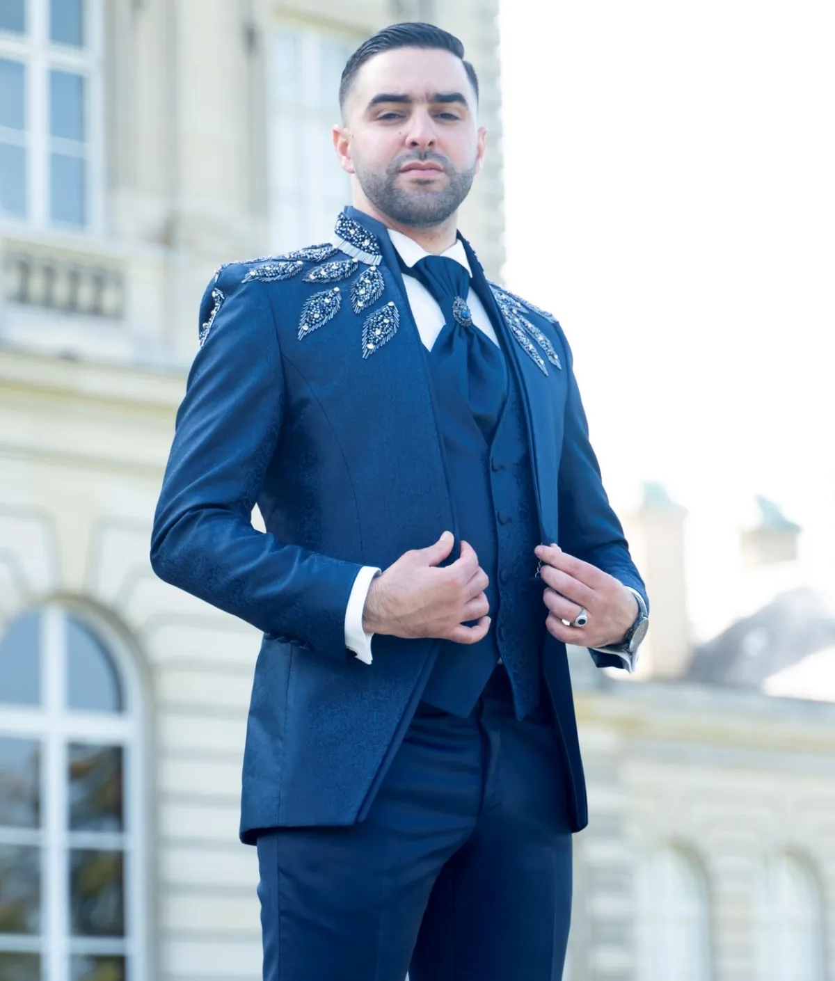 Berlin Bleu — costume/smoking de cérémonie Le Marié Paris