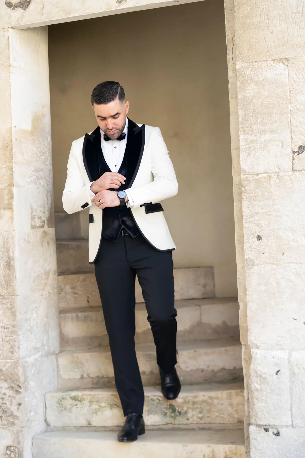 Cannes Blanc V — costume/smoking de cérémonie Le Marié Paris