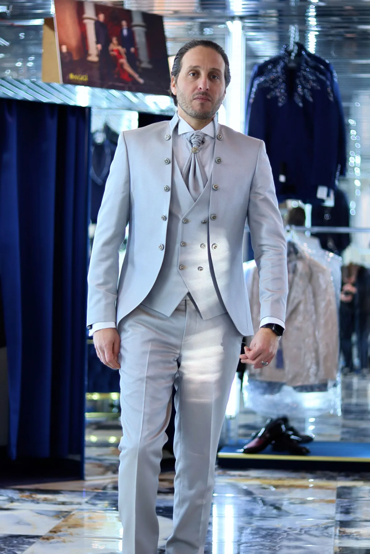 Monaco Gris — costume/smoking de cérémonie Le Marié Paris