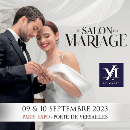 LE MARIÉ AU SALON DU MARIAGE LE 09 ET 10 SEPTEMBRE 2023