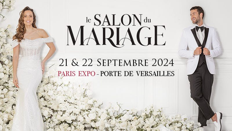 LE MARIÉ AU SALON DU MARIAGE LE 21 ET 22 SEPTEMBRE 2024